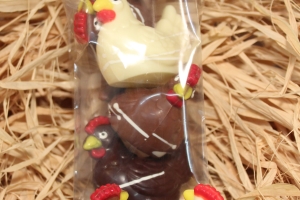 Sachet 5 poules vides